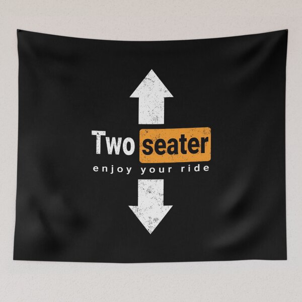Item preview, Two Seater Funny Swinger Threesome Adult Humor Dad Joke  designed and sold by SelinaGreenholt.