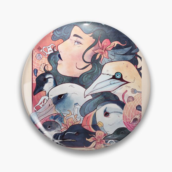 Item preview, Oiseau de Mer -  Seabirds Poster designed and sold by Mango-Mustelid.