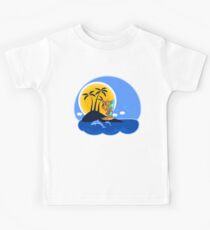 Summer Time Pup Kids Tee