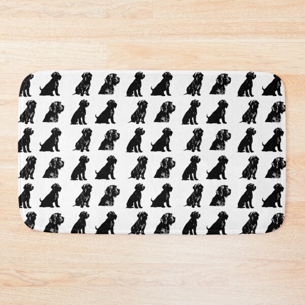 Item preview, Wirehaired Pointing Griffon Dog Black Silhouettes designed and sold by TheAnimalZ00.