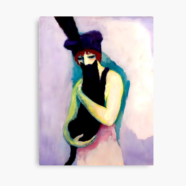 Item preview, Woman With Cat - 1908 Painting - Kees Van Dongen designed and sold by HeavyHits.