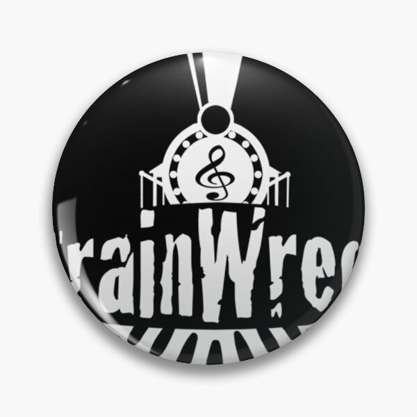 Item preview, Trainwreck Full Logo White On Black designed and sold by AndreaWeiler.