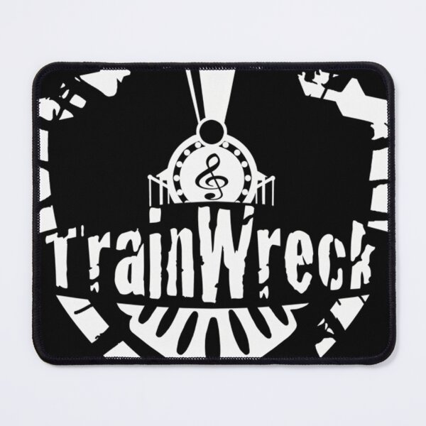 Item preview, Trainwreck Full Logo White On Black designed and sold by AndreaWeiler.