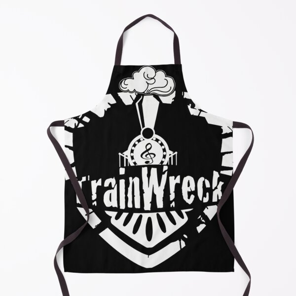 Item preview, Trainwreck Full Logo White On Black designed and sold by AndreaWeiler.