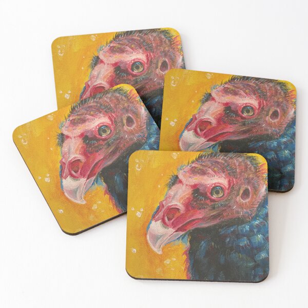Item preview, Turkey Vulture Acrylic Painting designed and sold by Mango-Mustelid.