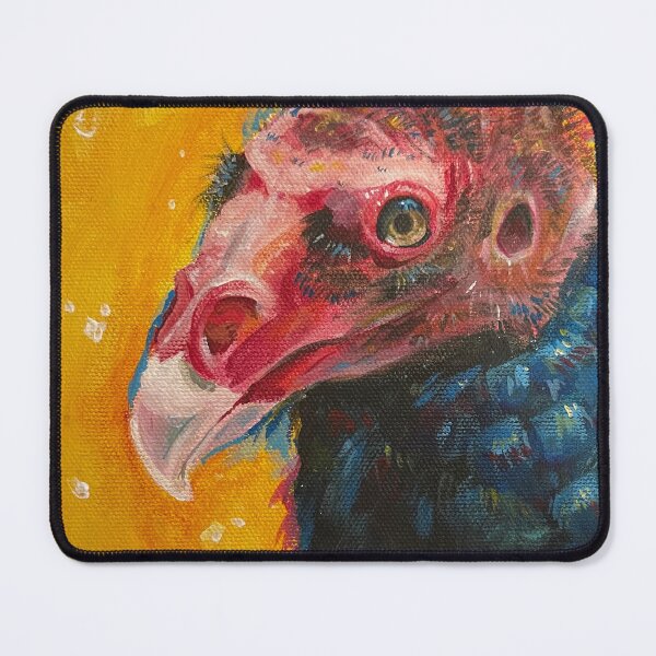 Item preview, Turkey Vulture Acrylic Painting designed and sold by Mango-Mustelid.
