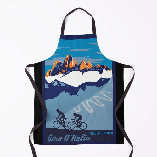 Item preview, Giro D Italia Passo Dello Stelvio Cycling Poster designed and sold by NadjaIlmarinen.