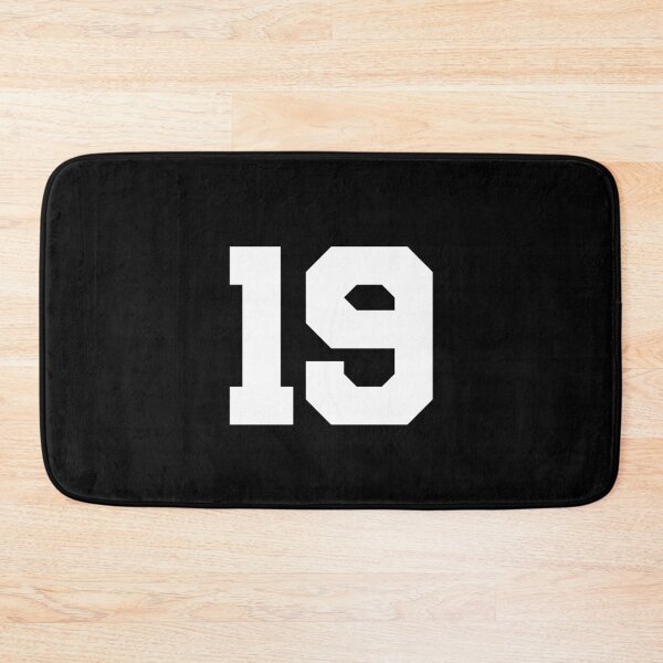 Item preview, 19, nineteen, white, University designed and sold by Numbers-Art.