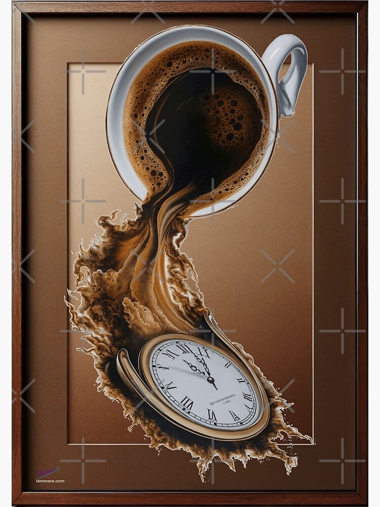 油彩画　coffee time Coffee Painting, Cup Painting, Original Oil Still Life