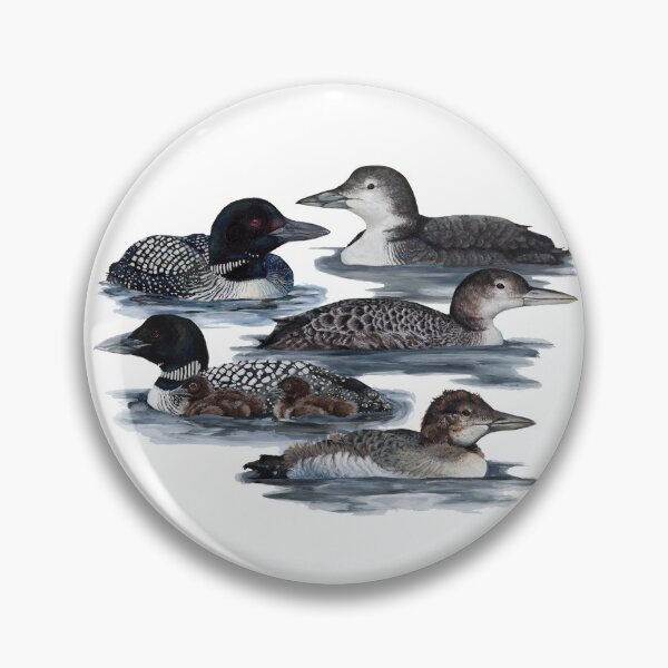 Item preview, Five Common Loons designed and sold by Mango-Mustelid.