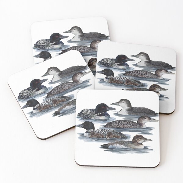 Item preview, Five Common Loons designed and sold by Mango-Mustelid.