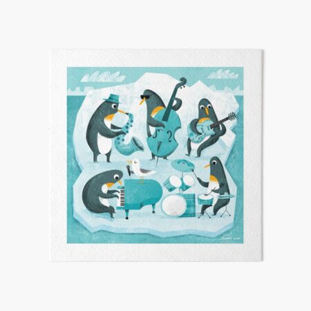 Cool Jazz Art Board Print