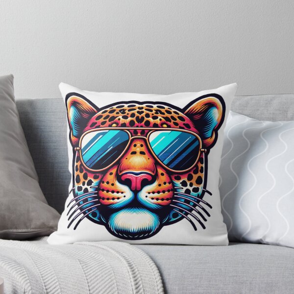 Item preview, Jaguar Wearing Sunglasses designed and sold by TheAnimalZ00.