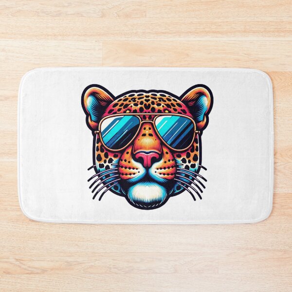 Item preview, Jaguar Wearing Sunglasses designed and sold by TheAnimalZ00.