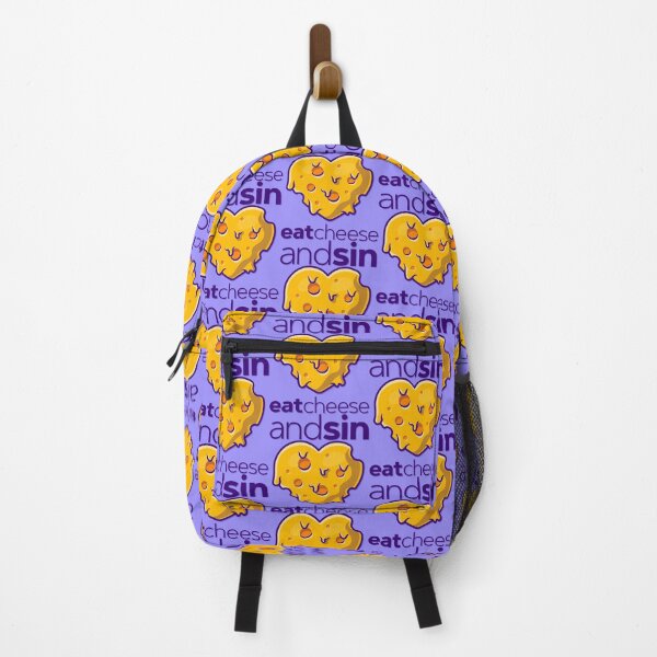 Item preview, "Eat Cheese and Sin: A Cheddar-Loving Funny Quote for Cheese Lovers' Indulgence" designed and sold by artworkathome.