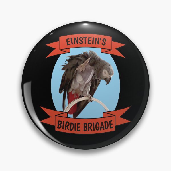 Item preview, Birdie Brigade African Grey Parrot - Bare Chest designed and sold by einsteinparrot.