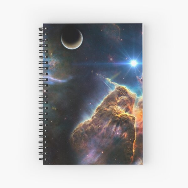 Big Bang, ♀, ⊕, ♂, Jupiter, Saturn,   ♄, Uranus, ♅, Neptune, ♆, Pluto Spiral Notebook