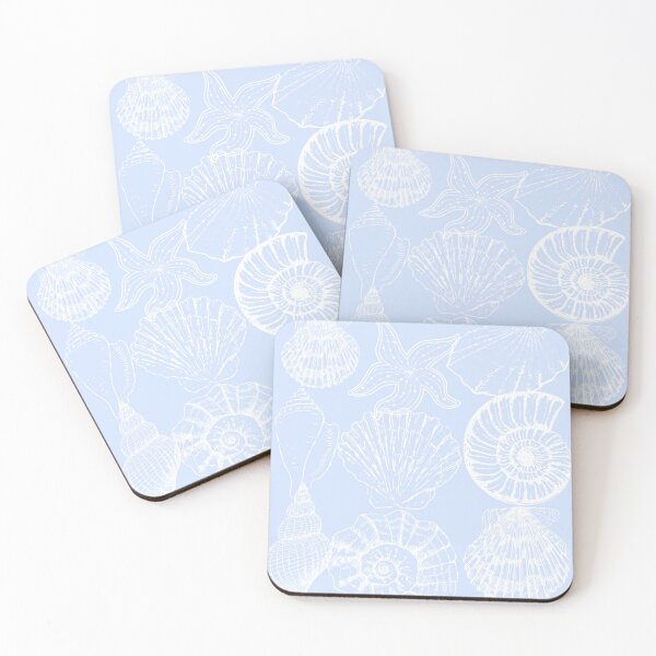 Item preview, Seashell Outlines designed and sold by HeyDaisyShop.