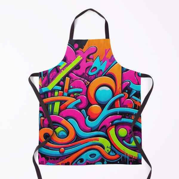 Item preview, Abstract Art: Graffiti Waves #1 designed and sold by Malloy.rocks.