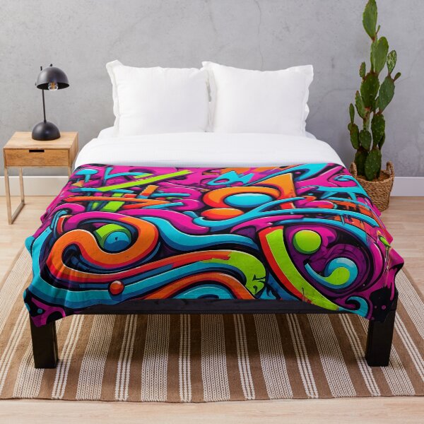 Item preview, Abstract Art: Graffiti Waves #1 designed and sold by Malloy.rocks.