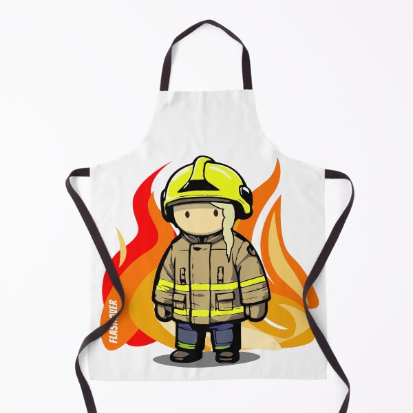 Item preview, Urban Firefighter Female - Large Design (Light Hair) designed and sold by Flashover.