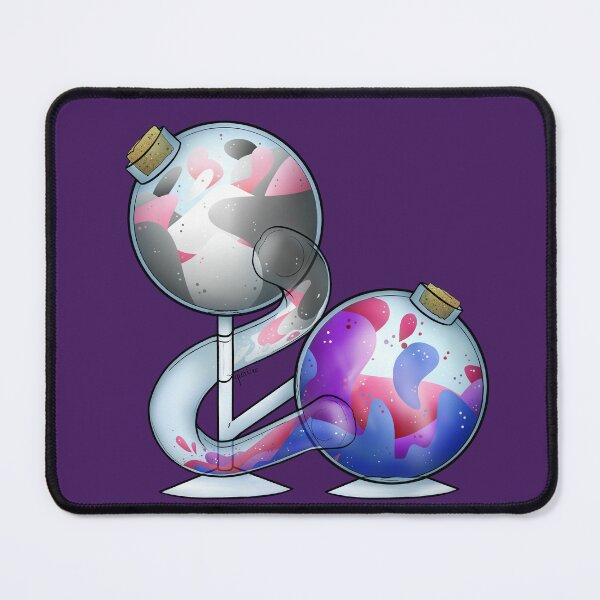 Item preview, Demigirl and Bi Pride Potion designed and sold by Qur0w.