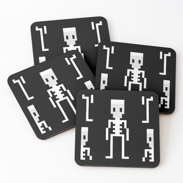 Item preview, Pixel Skeleton Pattern Simple Skeletons designed and sold by EWNDesigns.