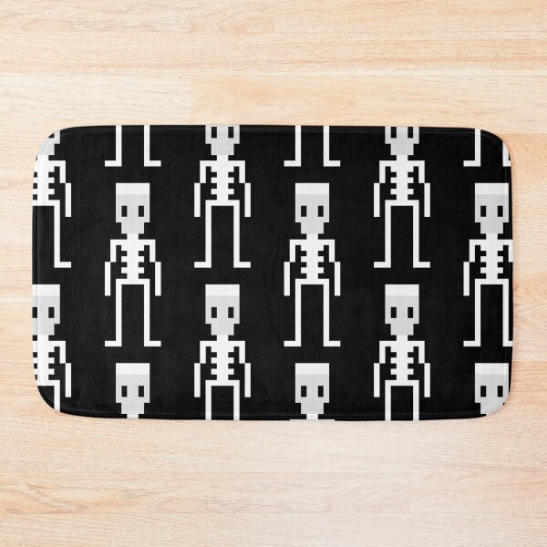 Item preview, Pixel Skeleton Pattern Simple Skeletons designed and sold by EWNDesigns.