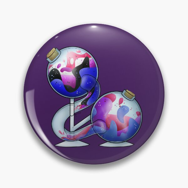 Item preview, Genderfluid and Bi Pride Potion designed and sold by Qur0w.