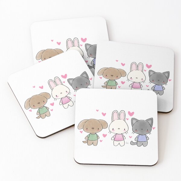 Item preview, Cute Chibi Animal Friends designed and sold by MillxWoah.