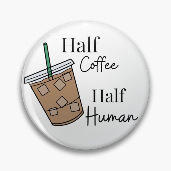Artikelvorschau, Halb Kaffee, halb Mensch entworfen und verkauft von billionairebrnd.