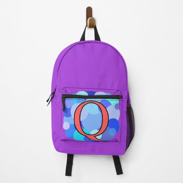 Item preview, Blue Bubbles Upper Case Letter Q designed and sold by MGonline.