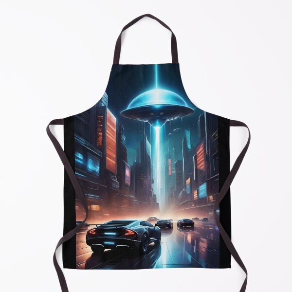 Item preview, Alien Invasion, UFO, Futuristic City, Sci Fi Collection! designed and sold by lonelymoony.