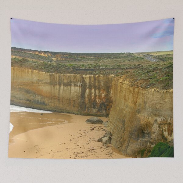 Item preview, Gigantic cliffs along the Great Ocean Road  designed and sold by cjcphotography.