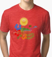 Summer Time Tri-blend T-Shirt