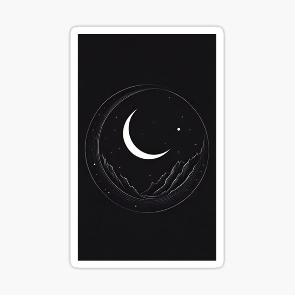 Item preview, logo croissant de lune designed and sold by optimusprime39.