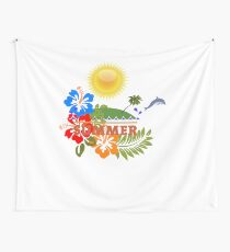 Summer Time Wall Tapestry