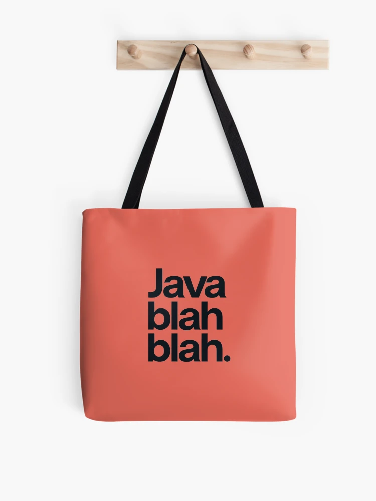 Thumbnail 1 of 2, Tote Bag, Java - funny design designed and sold by krishutd.