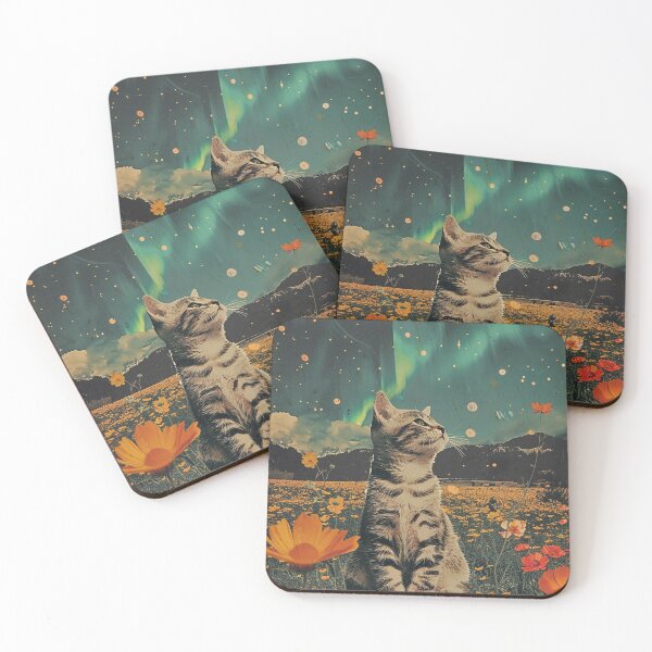 Item preview, Vintage Cute Cat Kitten Retro Art Adorable designed and sold by LVTFCOarts.