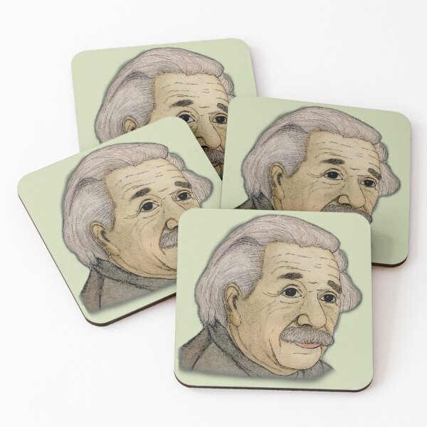 Item preview, Einstein art portrait  designed and sold by Hueyhuesart.