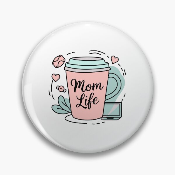 Item preview, Elegant Mom Life: Minimalist Mother's Day Coffee Cup Design designed and sold by HahaHandlesHub.