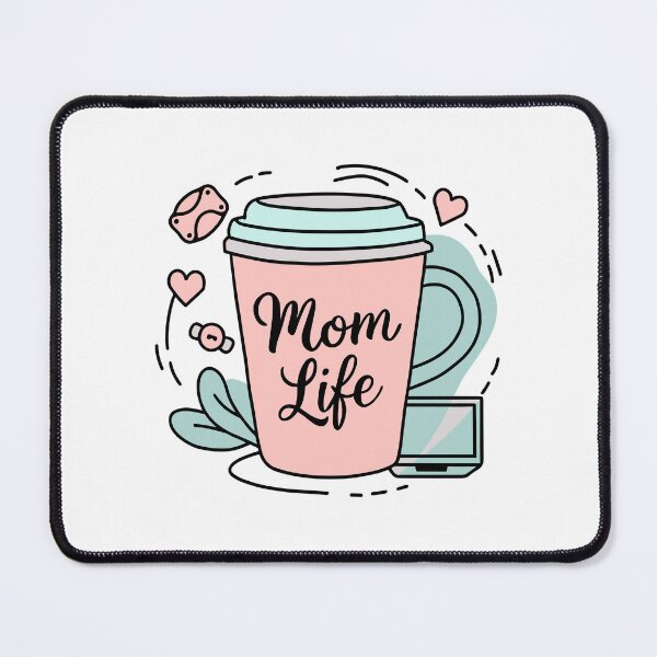 Item preview, Elegant Mom Life: Minimalist Mother's Day Coffee Cup Design designed and sold by HahaHandlesHub.