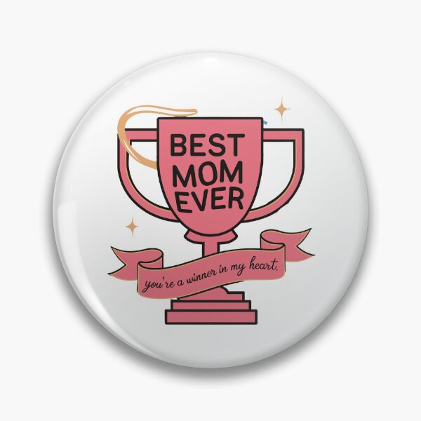 Item preview, Trendy Best Mom Ever Trophy: Mother's Day Graphic Design designed and sold by HahaHandlesHub.