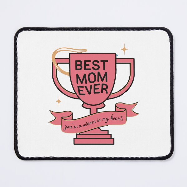 Item preview, Trendy Best Mom Ever Trophy: Mother's Day Graphic Design designed and sold by HahaHandlesHub.