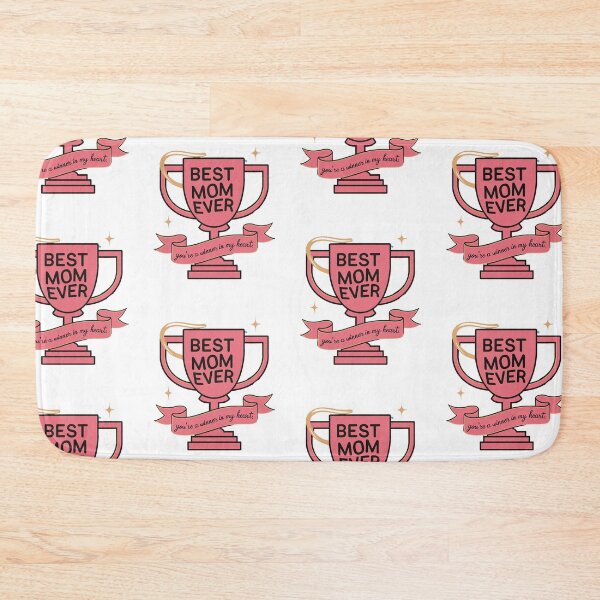 Item preview, Trendy Best Mom Ever Trophy: Mother's Day Graphic Design designed and sold by HahaHandlesHub.