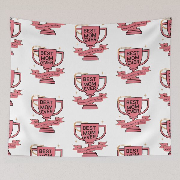 Item preview, Trendy Best Mom Ever Trophy: Mother's Day Graphic Design designed and sold by HahaHandlesHub.
