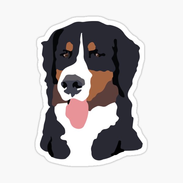 Bernese Mountain Dog Sticker