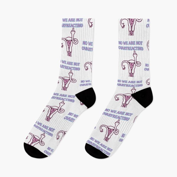 Item preview, No we are not ovaryreacting: Funny ovary giving the finger to saying we are overreacting. designed and sold by JoyOfHopeStore.
