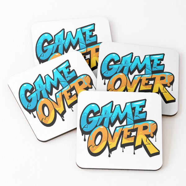 Item preview, Game Over Graffiti Paint designed and sold by socialarmour.