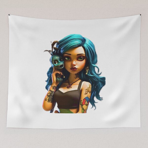 Item preview, Tattoo Girl designed and sold by Lilly Land.